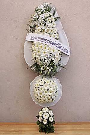 Sırf Beyaz Ayaklı Çelenk