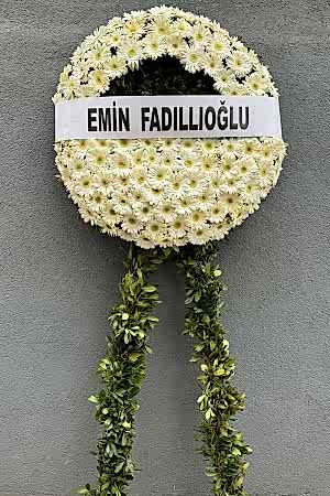 Beyaz Cenaze Çelengi Serisi 1